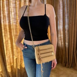 Rebecca Minkoff Bags | Rebecca Minkoff 3 zipper tassel cross body purse
